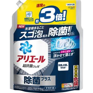P&Gジャパン アリエールジェル除菌プラス つめかえ用 超ジャンボサイズ １１５０Ｇ｜best-denki