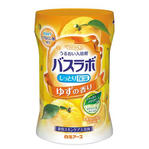 白元アース HERSバスラボボトルゆずの香り540g