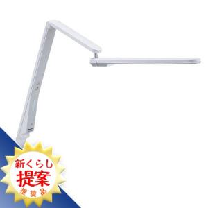 パナソニック SQ-LC570-W LEDデスクスタンド ホワイト仕上×シルバー