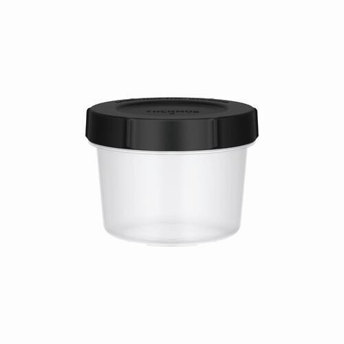 THERMOS サーモスMyフードコンテナー 丸型 500ml ブラック KC-RA500 BK