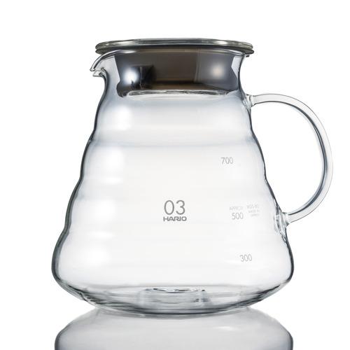 HARIO ハリオ V60グラスサーバー800クリア 実用容量／800ml クリア XGSR-80-...