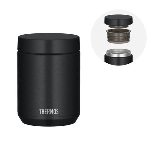 THERMOS サーモス真空断熱スープジャー JED-500-BK 500ml ブラック