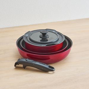 サーモス デュラブルシリーズ 取っ手のとれるフライパン10点セットAA