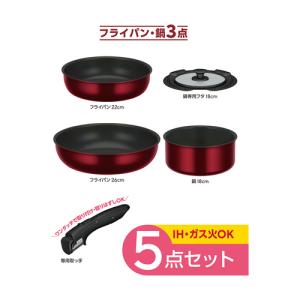 THERMOS サーモス取っ手のとれるフライパ...の詳細画像1