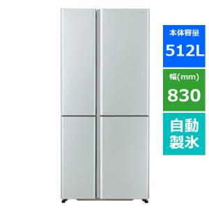 【無料長期保証】アクア AQR-TZ51M(S) 4ドア冷蔵庫 (512L・フレンチドア) サテンシルバー