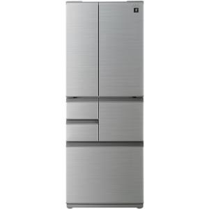 シャープ SJ-X508K プラズマクラスター6ドア冷蔵庫  シルバー SJX508K