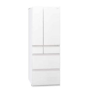 【無料長期保証】【関東限定】パナソニック 冷蔵庫 525L 観音開き 6ドア 幅65cm うまもり保存 パーシャル半解凍 ワンダフルオープン NR-F53HX1-W ホワイト系