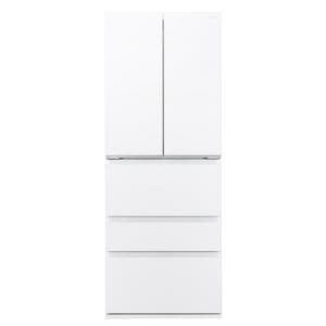 【無料長期保証】 【推奨品】 アクア AQR-TX51P (W) 5ドア冷蔵庫 (507Lフレンチドア) クリアホワイトの商品画像
