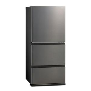 AQUA 冷蔵庫 262L 右開き 3ドア 幅60cm 大容量冷凍室 省エネ設計 AQR-26A(DS) シルバー系