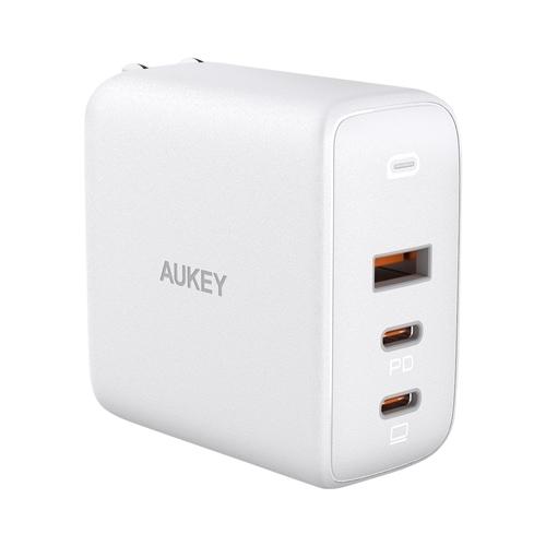 AUKEY PA-B6S-WT USB充電器 Omnia Mix3 90W PD対応 USB-A 1...