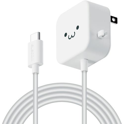 エレコム MPA-ACC21WF AC充電器 スマホ・タブレット用 2.4A出力 Type-C US...