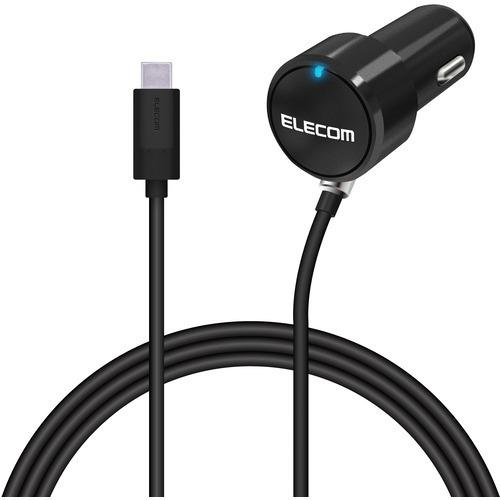 エレコム MPA-CCC07BK カーチャージャー Type-C USB-C ストレートタイプ 1....