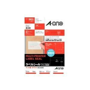エーワン 31534 ラベルシール プリンタ兼用 ( A4判 ／ 18面 ／ 上下余白付 ／ 100...