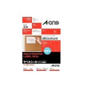 エーワン 31545 ラベルシール プリンタ兼用 ( A4 ／ 4面 ／ 100シート ) ホワイト
