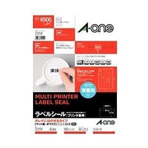 エーワン ラベルシール プリンタ兼用 キレイにはがせるタイプ マット紙・ホワイト・ A4判 65面 ...