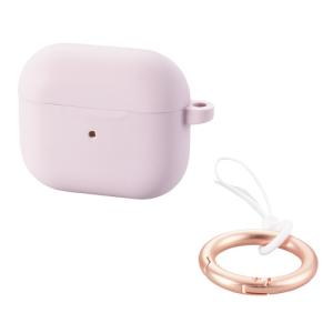 エレコム AVA-AP5SCPU AirPods (第3世代) 用&me シリコンケース ラベンダーの商品画像