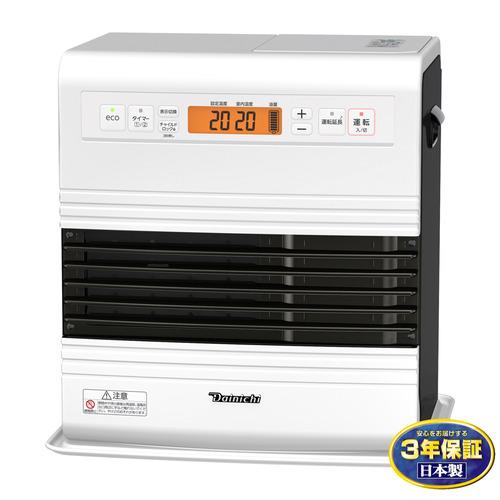 ダイニチ工業 FW-3724GR 石油ファンヒーター 木造10畳 コンクリート13畳 スノーホワイト