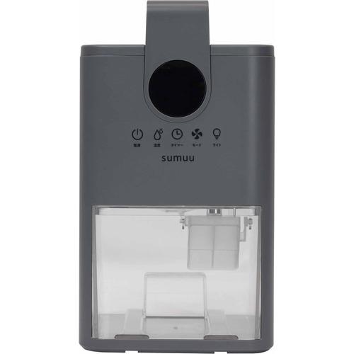 マクロス MEH-188 sumuu コンパクト除湿機 ミトカ 除湿量約220ml／日 グレー