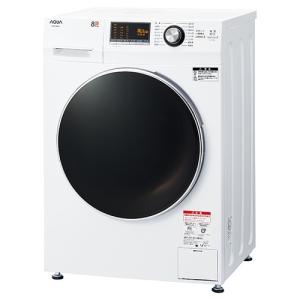 【無料長期保証】AQUA AQW-F8N(W) ドラム式全自動洗濯機 8kg ホワイト AQWF8N(W)｜best-denki