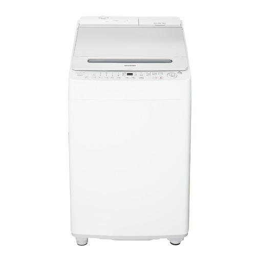 【無料長期保証】シャープ ES-SW10J-S インバーター全自動 縦型洗濯機 10kg シルバー系