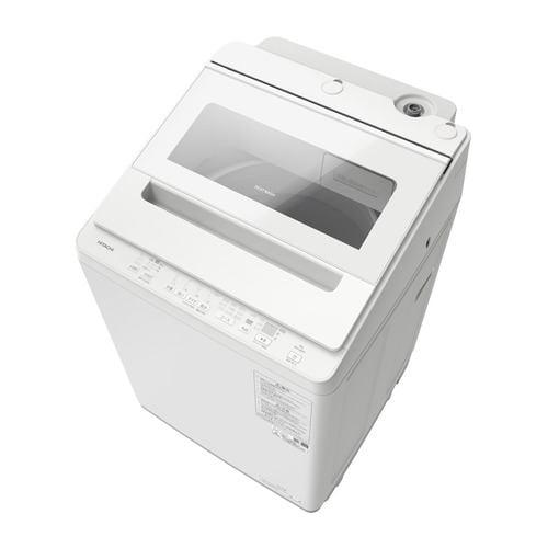 日立 全自動洗濯機 洗濯：8.0kg 幅60.8cm ナイアガラビート洗浄 洗濯槽自動おそうじ 洗濯...