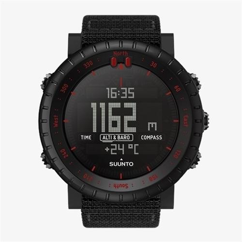 SUUNTO SS023158000 CORE BLACK RED(コア ブラックレッド) 正規品 ...