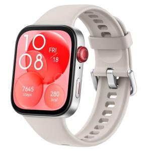 HUAWEI(ファーウェイ) HUAWEI WATCH Fit 3 ホワイト シリコンバンド 