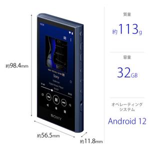 ソニー NW-A306 L ウォークマン ハイ...の詳細画像1