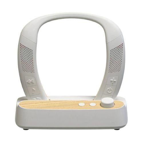 ZEPEAL ZQS-30B-W 首掛けスピーカー木聲 Bluetooth対応 防水 ホワイト