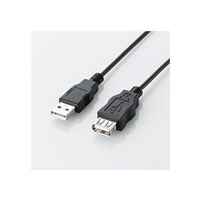 エレコム U2C-JE20BK エコUSB2.0延長ケーブル(AM-AFタイプ) 2.0m｜best-denki