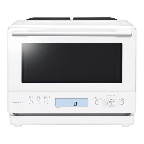 シャープ RE-WF306-W 過熱水蒸気オーブンレンジ 熱風コンベクション機能搭載 フラット庫内 ...