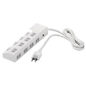 SANWA SUPPLY（サンワサプライ） 電源タップ 3Pプラグ 8個口 ノイズ