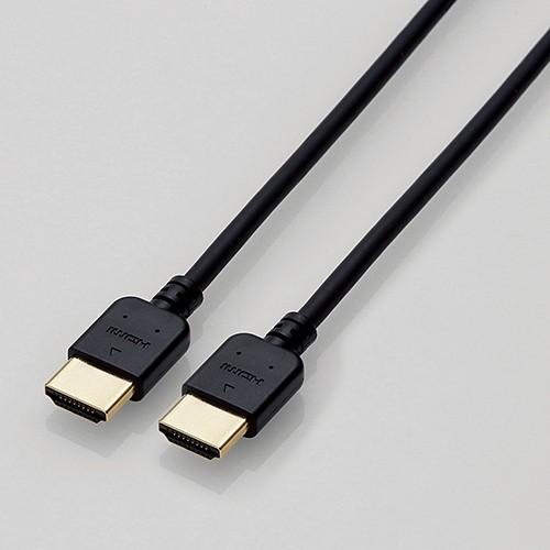 エレコム CAC-HD14EY20BK HIGH SPEED HDMIケーブル(やわらか) 2.0m