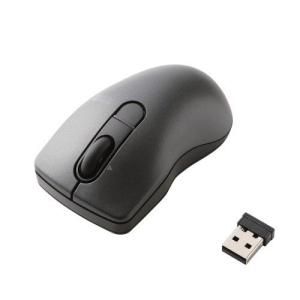 M-KS1DBSBK (ブラック) USB無線 BlueLED 3ボタン 静音 マウス