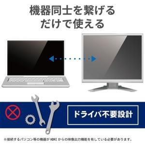 エレコム CAC-HDMIVGA10BK HD...の詳細画像3