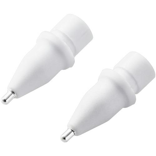 エレコム P-TIPAP01 Apple Pencil ペン先 交換 極細 1mm 金属製 2個セッ...