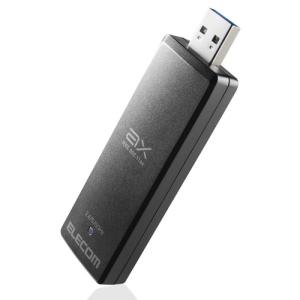 エレコム WDC-XE2402TU3-B Wi-Fi 6E・USB3.0対応 2402M無線LANアダプター｜best-denki