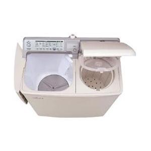 日立 PA-T45K5-CP(パインベージュ) 青空 2槽式洗濯機 洗濯4.5kg/脱水5kg