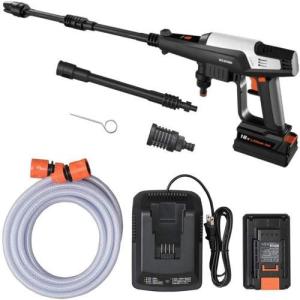 アイリスオーヤマ JHW-201 充電式ハンディウォッシャー 高圧洗浄機 コードレス