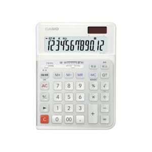 カシオ計算機 JS20DCGBN 本格実務電卓(ジャストタイプ) 12桁 ブラウン