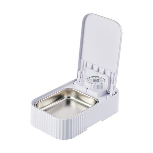 エレコム PET-AF06WH 自動給餌器 犬・猫用 ダイヤルタイマー式 1匹用