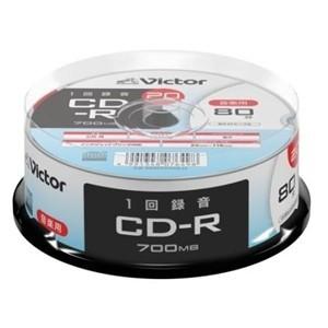 Victor(ビクター) AR80FP20SJ2 音楽用 CD-R  プリンタ対応 20枚 スピンド...