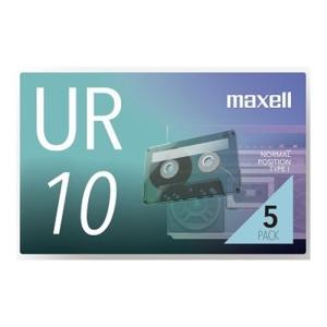 マクセル UR-10N5P カセットテープ 10分 5巻｜ベスト電器Yahoo!店