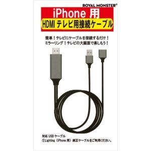 アール・エム RM2980 iPhone用HDMI変換ケーブル｜best-denki