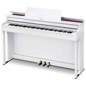 カシオ AP-550WE 電子ピアノ CELVIANO（セルビアーノ） SLIMシリーズ 88鍵盤 ホワイトウッド調｜best-denki