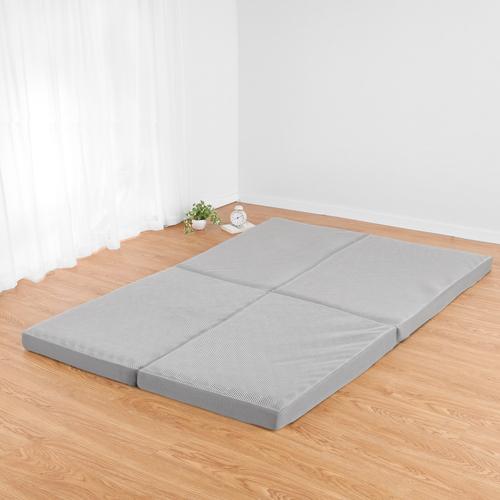 [ダブル]  ヤマダデンキ  硬質ボリュームマットレスYMT23  グレー  身体にフィットプロファ...