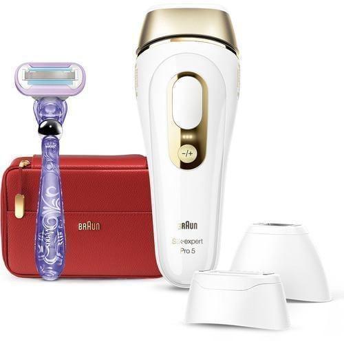 ブラウン PL-5268 家庭用 光美容器 IPL シルクエキスパート ホワイト&amp;ゴールド