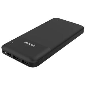 モバイルバッテリー DLP1811 PHILIPS ブラック 入力2系統