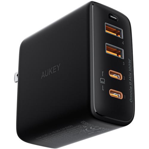 AUKEY PA-B7T-BK USB充電器 Omnia2 Mix 100W PD対応 [USB-A...