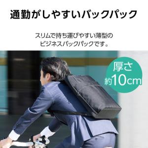エレコム BM-BPTHBK ビジネスバックパ...の詳細画像2